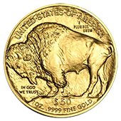 AMERICAN GOLD BUFFALO back