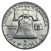 Franklin Silver Dollar Coinback
