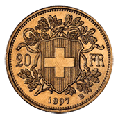 SWISS 20 FRANC_back