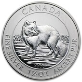 Silver-Canadian-Arctic-Fox-front